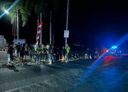 Satlantas Polres Polman Sasar Titik Rawan Lewat Patroli Blue Light