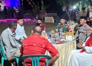 Bhabinkamtibmas Desa Pasiang Hadiri Malam Ramah Tamah Pesta Nakes dan Lintas Sektor Dirangkaikan Peringatan Maulid Nabi Muhammad SAW