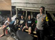 Polsek Tutar Polres Polman Laksanakan Patroli Rutin dan Sambang, Sampaikan Imbauan Kamtibmas kepada Masyarakat