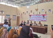 Kapolsubsektor Mapilli Hadiri Penyambutan Paskibraka Nasional Ismi Ulfaida di Desa Bonra