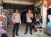 Patroli Rutin Polsek Urban Wonomulyo Sasar Pasar, Salon, dan SPBU
