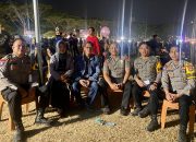 Personel Polsubsektor Mapilli Amankan Pesta Rakyat dan Malam Ramah Tamah di Kecamatan Mapilli