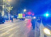 Patroli Blue Light Satlantas Polres Polman Menyasar Lokasi Rawan Gangguan Kamtibmas