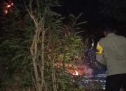 Polsek Binuang Respons Cepat Tangani Kebakaran Lahan di Kelurahan Amassangan