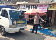 Polsek Tapango Amankan dan Atur Arus Lalu Lintas di Pasar Pelitakan