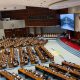 Rapat Paripurna DPR pengesahan RUU APBN 2027 di Gedung DPR, Senayan, Jakarta, Selasa (29/9/2026).