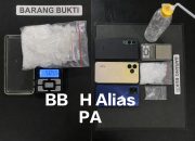 Satresnarkoba Polman Bongkar Rantai Peredaran Sabu, Dua Terduga Pelaku Diamankan