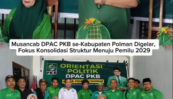 Musancab DPAC PKB se-Kabupaten Polman Digelar, Fokus Konsolidasi Struktur Menuju Pemilu 2029