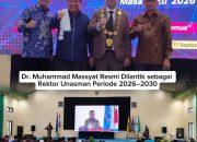 Dilantik Sebagai Rektor Unasman, Dr. Muhammad Massyat Dorong Kolaborasi, Bupati Polman Siap Beri Support