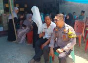 Bhabinkamtibmas Kelurahan Manding Sambangi Warga, Perkuat Silaturahmi dan Kamtibmas