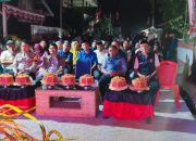 Pesta Rakyat Desa Banua Baru Berlangsung Meriah dan Aman, Bhabinkamtibmas Turut Hadir