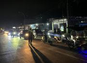 Antrean BBM di SPBU Lantora, Sat Lantas Polres Polman Turun Atur Arus Lalu Lintas