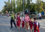 Sat Lantas Polres Polman Gelar Commander Wish Pagi, Berikan Pelayanan Prima kepada Pengguna Jalan