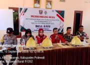 Bhabinkamtibmas Desa Batu Hadiri Musrenbang Desa, Bahas RKP Desa Tahun Anggaran 2027