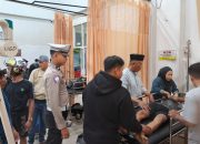 Unit Lantas Polsek Urban Wonomulyo Tangani Laka Lantas di Mapilli, Tiga Orang Luka-luka