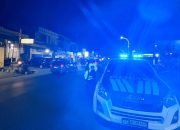 Tekan Pelanggaran dan Gangguan Kamtibmas, Satlantas Polman Gelar Blue Light Patrol