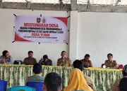 Bhabinkamtibmas Desa Tubbi Hadiri Musrenbangdes dan Penetapan RKPDes Tahun 2027