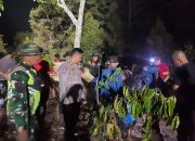 Polsek Urban Wonomulyo Bersama Satgas Karhutla Tangani Kebakaran 5 Hektare Lahan di Bulo