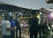 Enam Los Pasar Tinambung Terbakar, Polisi Selidiki Penyebab Kebakaran