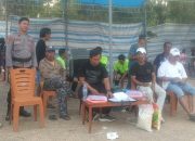 Wakapolsek Tinambung Pimpin Personel Pengamanan Semifinal Turnamen Sepak Bola Antar Desa di Polman Berlangsung Sengit, Desa Mombi Melaju ke Final