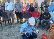 Bhabinkamtibmas Kelurahan Anreapi Hadiri Ground Breaking Pembangunan Masjid Al-Awwal