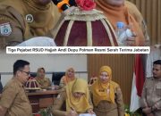 Tiga Pejabat RSUD Hajjah Andi Depu Polman Resmi Serah Terima Jabatan