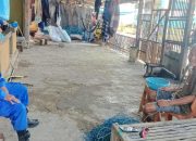 Sambangi Pesisir Mangaramba, Polisi RW Sat Polairud Polman Ajak Warga Jaga Keamanan dan Laut