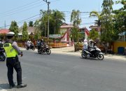 Commander Wish Pagi Jadi Upaya Sat Lantas Polres Polman Ciptakan Lalu Lintas Kondusif