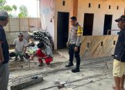 Bhabinkamtibmas Kelurahan Polewali Sambangi Warga, Imbau Jaga Kamtibmas dan Cegah Kebakaran