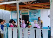 Bhabinkamtibmas Desa Sidorejo Monitoring Kegiatan Posyandu Sukma II