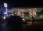 Patroli Blue Light Satlantas Polres Polman Sasar Sejumlah Titik Rawan Malam Hari