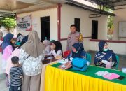 Bhabinkamtibmas Desa Nepo Pantau Posyandu, Dorong Pencegahan Stunting