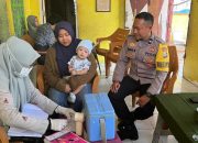 Bhabinkamtibmas Kelurahan Polewali Pantau Kegiatan Posyandu, Dorong Orang Tua Rutin Bawa Balita ke Posyandu