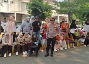 Kapolsek Polewali Pimpin Personel Amankan Lomba Gerak Jalan Pramuka Kwarcab Polman Tahun 2026