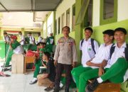 Bhabinkamtibmas Desa Batetangnga Pantau Kegiatan Festival di Ponpes Al-Ihsan DDI Kanang