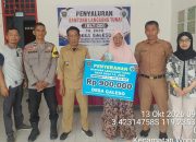 Bhabinkamtibmas Desa Galeso Monitoring Penyaluran BLT Dana Desa Tahap III Tahun 2026