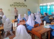 Kapolsek Wonomulyo Pimpin Sosialisasi Keselamatan Berlalu Lintas di MAN 1 Lampa