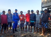 Sat Polairud Polres Polman Ajak Masyarakat Pesisir Jaga Kamtibmas dan Kelestarian Laut