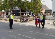 Sat Lantas Polres Polman Hadir di Pagi Hari, Wujudkan Lalu Lintas Aman dan Lancar