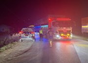 Sat Lantas Polres Polman Gelar Blue Light Patrol, Antisipasi Laka Lantas dan Balapan Liar