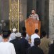 Kapolres Polman Sampaikan Pesan Kamtibmas, Ajak Keluarga Mencegah Penyalahgunaan Narkoba di Masjid Syuhada